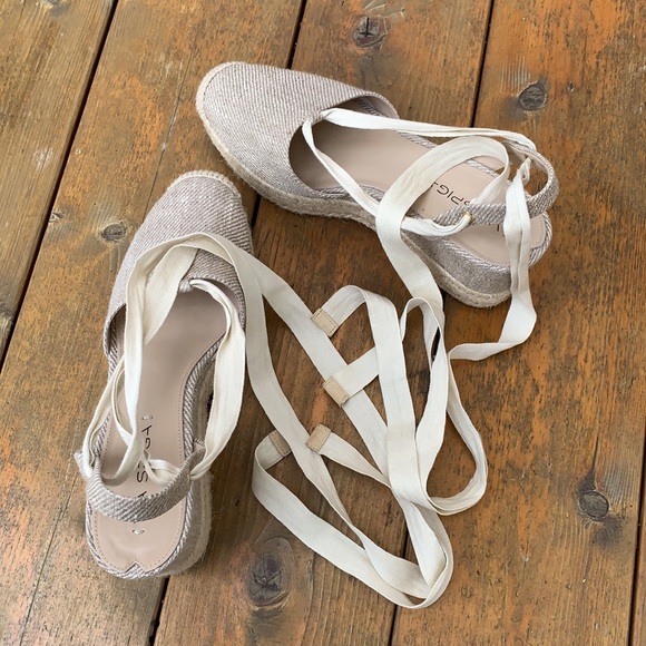 Via Spiga Ralina Espadrille Wedges Size 8.5 - Picture 6 of 9